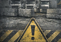 Заблокированные фуры. Покупатель кричит и рвет волосы на голове. 